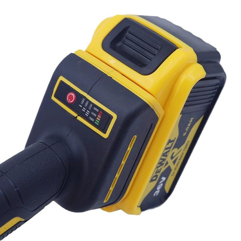 Dingwei poderoso 18V 8A Bateria de lítio Batteryless Angle Grinder